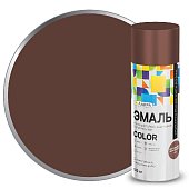Эмаль аэрозольная Лакра Color универсальная  Шоколадно-коричневый 142