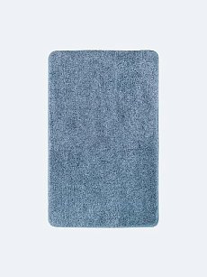 Мягкий коврик Teriberka для ванной комнаты 50х80 см., цвет голубой