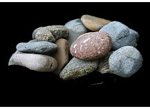 Камни для бани Микс Премиум (яшма, кварц, жадеит, 15кг) ведро