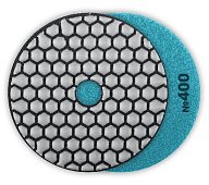 Алмазный гибкий шлифовальный круг ЗУБР 100мм №400 (Черепашка) для сухого шлифования