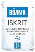 Смесь шпаклевочная полимерная "ВОЛМА-ISKRIT", 19 кг.