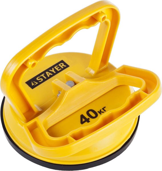 Стеклодомкрат Stayer "Master" MaxLift, пластмассовый, одинарный, 40кг Стеклодомкрат Stayer "Master" MaxLift, пластмассовый, одинарный, 40кг