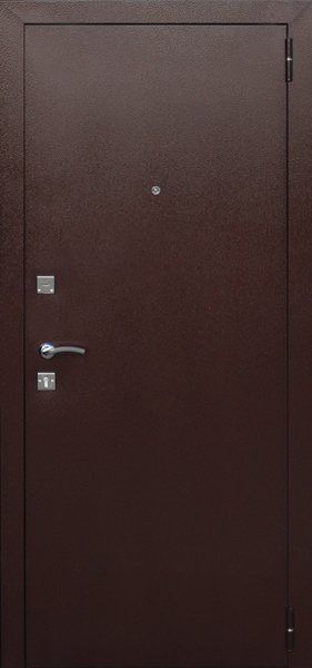 Дверь металлическая Гарда Муар 8мм Венге (960L)