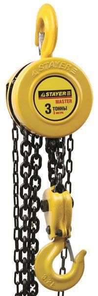 Таль цепная STAYER "master", 1т / 2,5м Таль цепная STAYER "master", 1т / 2,5м