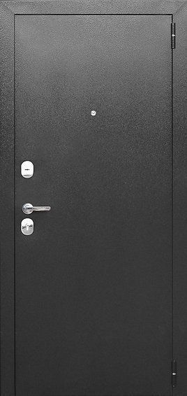 Дверь металлическая 7,5 см Гарда Серебро металл/металл (860L)