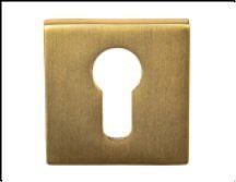 Накладка на цилиндр квадратная Флорентийское золото / Dенали light