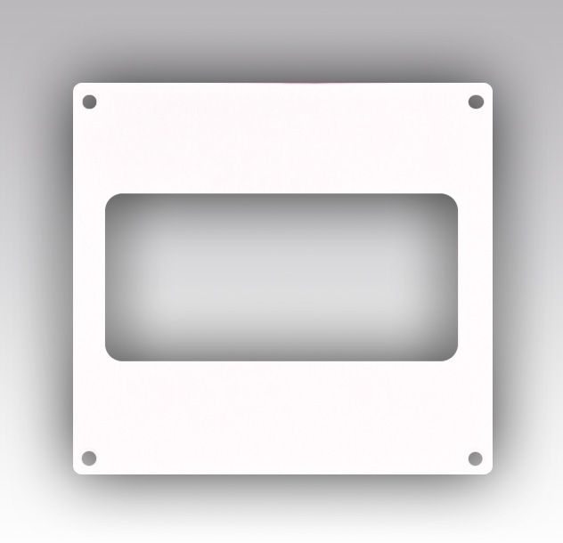 Накладка настенная прямоугол 612нпп Накладка настенная прямоугол 612нпп