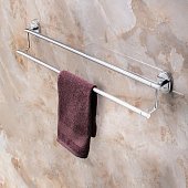 Держатель для полотенец трубчатый двойной A1023