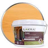 Лак в/д тонированный Орегон 2,5кг Л-С