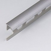 Уголок для кафельной плитки наружный АП-10 10мм 2,7м глянцевое серебро