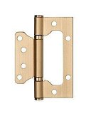 Петля накладная без врезки AJAX 100/P-2B 100x2,3 SSG сатинированное золото