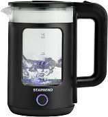 Чайник Starwind SKG1053 черный (стекло)