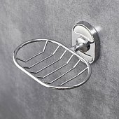 Мыльница решетка к стене овальная A2021