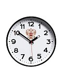 Часы настенные "Герб", d-30.5 см, бесшумные