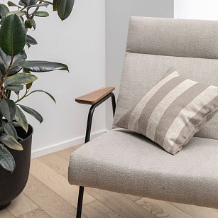 Подушка Декоративная Волшебная Ночь Полиэстер Зебра-экрю 40/40