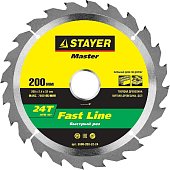 Диск пильный STAYER MASTER "FAST-Line" по дереву, 230х30мм, 24Т
