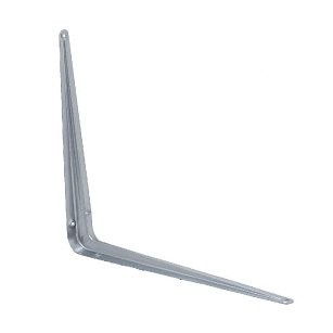 Уголок для полок Lockly 300*350 серебро арт.15-122