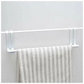 Держатель для полотенец на дверцу, цвет белый