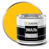 Эмаль нц-132 "Лакра " Жёлтый 1,7кг Россия