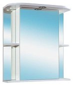 Шкаф зеркальный Готика 65/3 белый