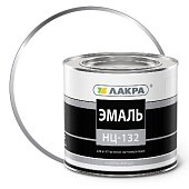 Эмаль нц-132 "Лакра " Белый 1,7кг Россия