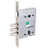 Замок врезной без ручки Гардиан 12.11 б/о б/накл под ц/мех. ЗЩ м/о 85мм