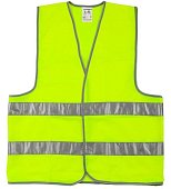 Жилет сигнальный STAYER "MASTER", желтый, размер XXL (52-54)