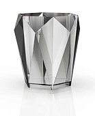 Стакан для зубных щеток настольный, STELLAR, дымчатый акрил LEMER