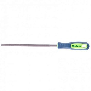 Напильник, 200 мм, круглый, двухкомпонентная рукоятка, №2 Сибртех