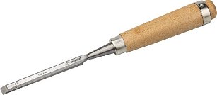 Стамеска-долото "СТ 500" с деревянной ручкой, хромованадиевая, 10мм, ЗУБР