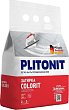 Затирка PLITONIT Colorit для швов (1,5-6мм) белая 2кг
