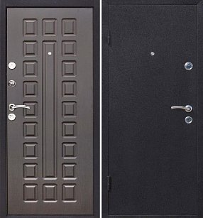 Дверь металлическая Йошкар Венге (860R) правая