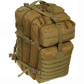 Рюкзак туристический 40л, цвет песочный D3