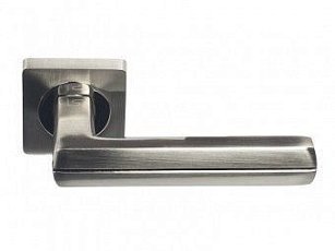 Ручка квадрат розетка "Лайон" матовый никель 515459 (ls-al Лайон sn)