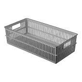 Корзинка универсальная 2,5л Simplify (274х140х78мм) серый