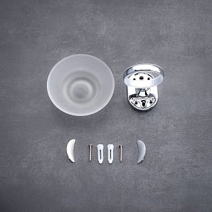 Мыльница к стене (матовое стекло) A2020