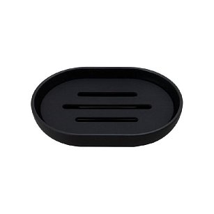 Мыльница COAL чёрный, пластик SWP-7027BLK-04