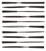 Набор STAYER "MASTER" Надфили, ручка из ПВХ, 100мм, 10шт