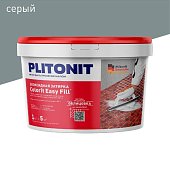 Эпоксидная затирка и реактивный клей для плитки PLITONIT COLORIT EasyFill Серый 1кг