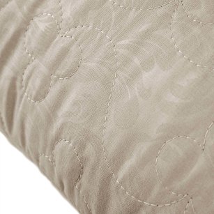 Подушка Самойловский Текстиль Хлопок Бежевая ветка 70/70