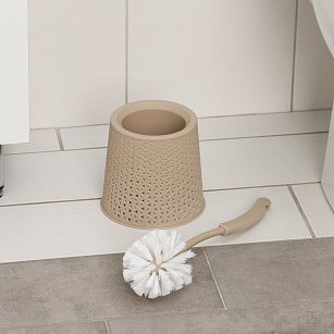 Комплект для туалета 14,5х14,5х40см "Soul", цвет микс