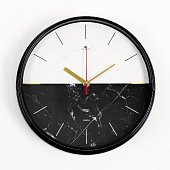 Часы настенные "Мрамор", плавный ход, d-29 см