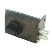 Замок накладной Рязань 3нд-1a полимер 88300