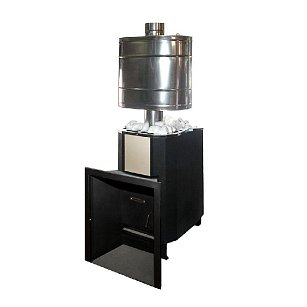 Печь банная Синара Метеорит антрацит (до 20 куб.м, без газовой горелки)