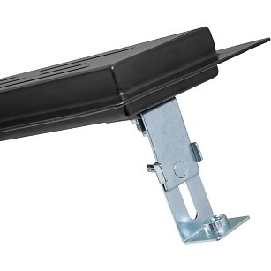 Трап линейный металлический с решеткой, черный d 40/50, длина: 750 мм