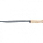 Напильник, 150 мм, трехгранный, деревянная ручка СИБРТЕХ