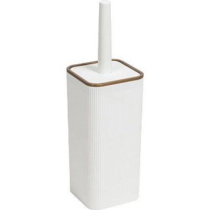 Набор для WC Риф белый/бронза