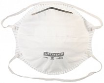 Полумаска фильтрующая STAYER "PROFI" коническая многослойная, класс защиты FFP1