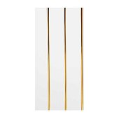 Стеновая панель ПВХ 3-х секционная золото лак 3000*240*8