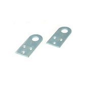 Проушина для навесных замков Кунгур 40х90 прямая, оцинкованная